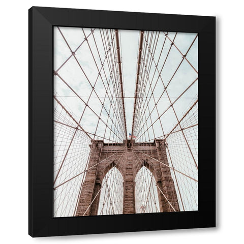 Bridge 4 Black Modern Wood Framed Art Print with Double Matting by Lee, Rachel