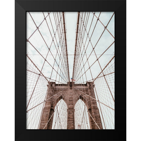 Bridge 4 Black Modern Wood Framed Art Print by Lee, Rachel