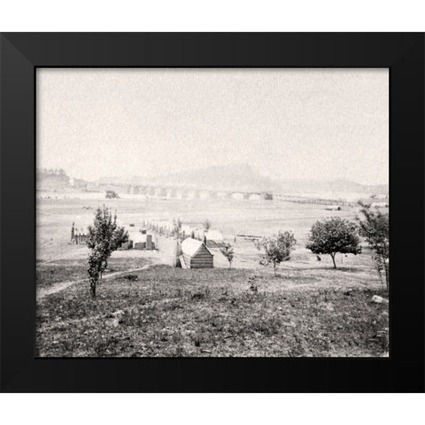 Chattanooga 1861 2 Black Modern Wood Framed Art Print by Lee, Rachel