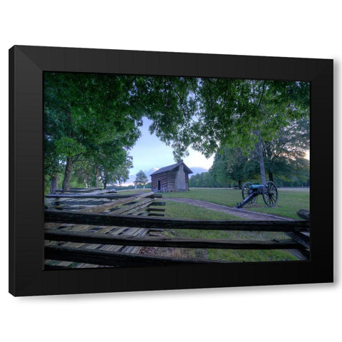 Chickamauga 1 Black Modern Wood Framed Art Print by Lee, Rachel