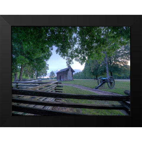 Chickamauga 1 Black Modern Wood Framed Art Print by Lee, Rachel