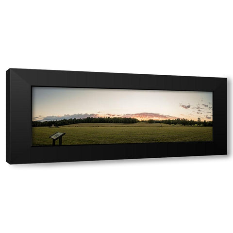 Chickamauga 14 Black Modern Wood Framed Art Print with Double Matting by Lee, Rachel