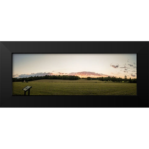 Chickamauga 14 Black Modern Wood Framed Art Print by Lee, Rachel
