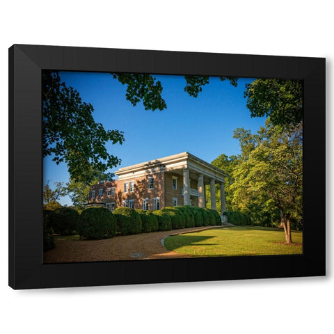 Chickamauga 17 Black Modern Wood Framed Art Print by Lee, Rachel