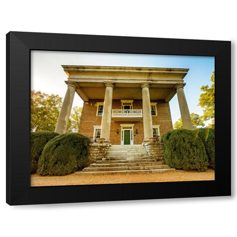 Chickamauga 18 Black Modern Wood Framed Art Print with Double Matting by Lee, Rachel