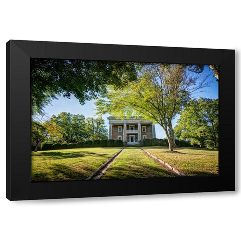 Chickamauga 19 Black Modern Wood Framed Art Print by Lee, Rachel