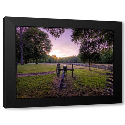 Chickamauga 2 Black Modern Wood Framed Art Print by Lee, Rachel