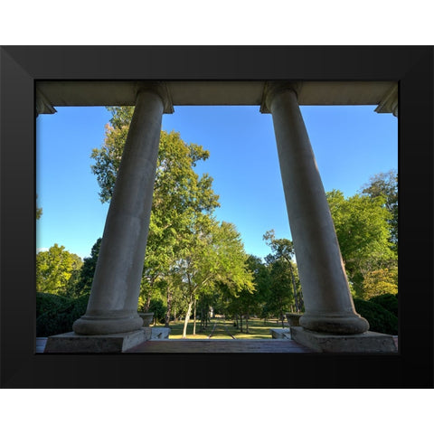 Chickamauga 20 Black Modern Wood Framed Art Print by Lee, Rachel