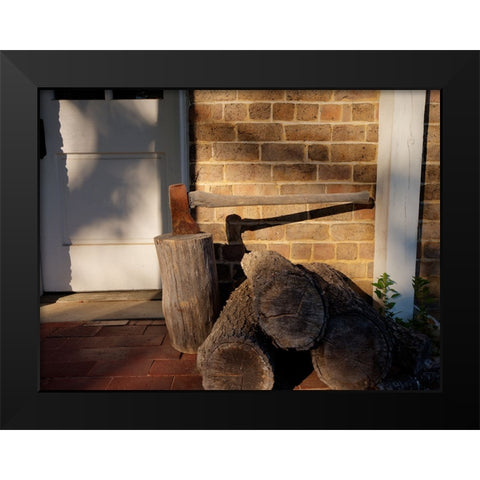 Chickamauga 23 Black Modern Wood Framed Art Print by Lee, Rachel