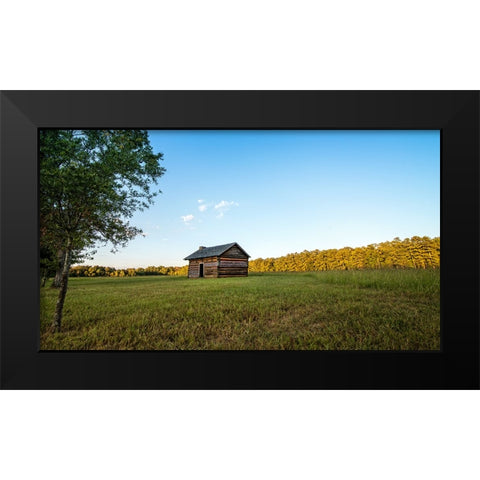 Chickamauga 3 Black Modern Wood Framed Art Print by Lee, Rachel