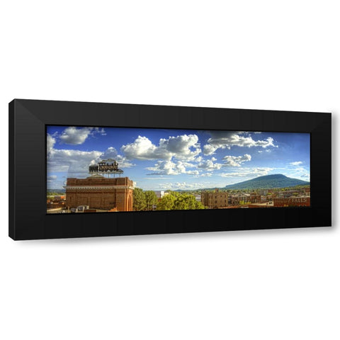 Choo Choo to Lookout Pano Black Modern Wood Framed Art Print by Lee, Rachel
