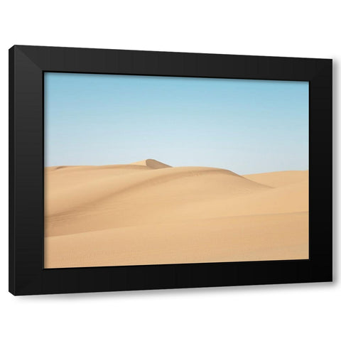 Desert 4 Black Modern Wood Framed Art Print with Double Matting by Lee, Rachel