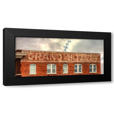 Grand Hotel Black Modern Wood Framed Art Print by Lee, Rachel