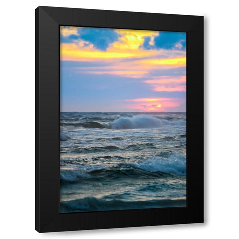 Gulf Shores 2 Black Modern Wood Framed Art Print by Lee, Rachel