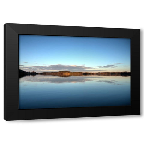 Hiwassee Refuge 1 Black Modern Wood Framed Art Print by Lee, Rachel