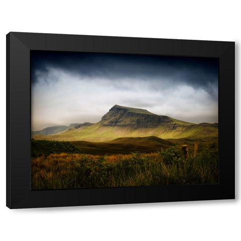 Mountain View 40 Black Modern Wood Framed Art Print with Double Matting by Lee, Rachel