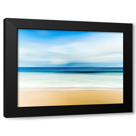 Ocean 10 Black Modern Wood Framed Art Print by Lee, Rachel