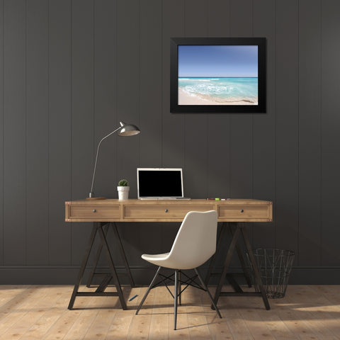 Ocean 12 Black Modern Wood Framed Art Print by Lee, Rachel