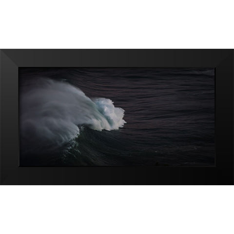 Ocean 20 Black Modern Wood Framed Art Print by Lee, Rachel