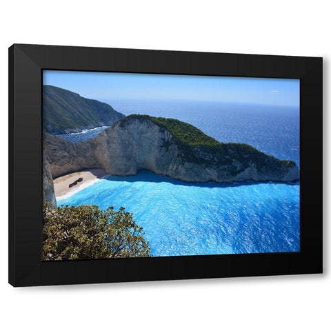 Ocean 39 Black Modern Wood Framed Art Print by Lee, Rachel