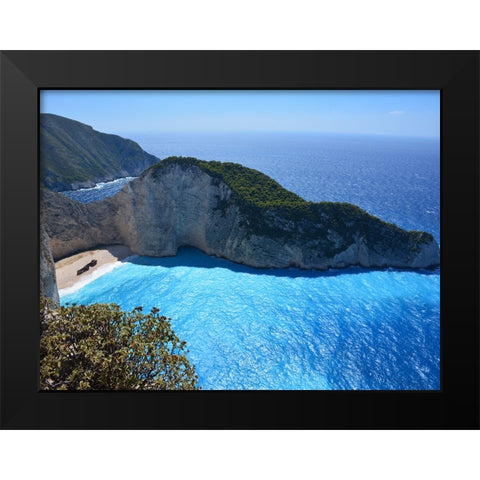 Ocean 39 Black Modern Wood Framed Art Print by Lee, Rachel