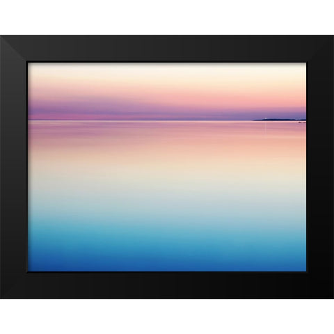 Ocean 43 Black Modern Wood Framed Art Print by Lee, Rachel