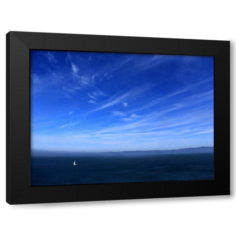 Ocean 51 Black Modern Wood Framed Art Print by Lee, Rachel