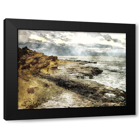 Ocean 53 Black Modern Wood Framed Art Print by Lee, Rachel