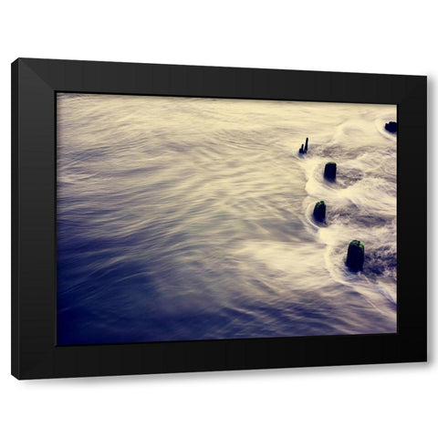 Ocean 6 Black Modern Wood Framed Art Print by Lee, Rachel