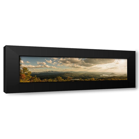 Ocoee Valley Pano 1 Black Modern Wood Framed Art Print by Lee, Rachel