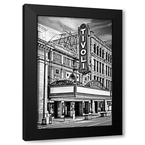 Old Tivoli BW Black Modern Wood Framed Art Print by Lee, Rachel