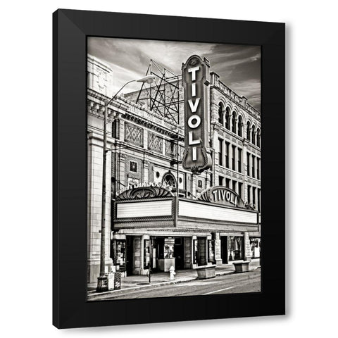Old Tivoli Sepia Black Modern Wood Framed Art Print by Lee, Rachel