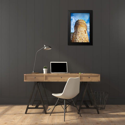 Point Park Tower 1 Black Modern Wood Framed Art Print by Lee, Rachel