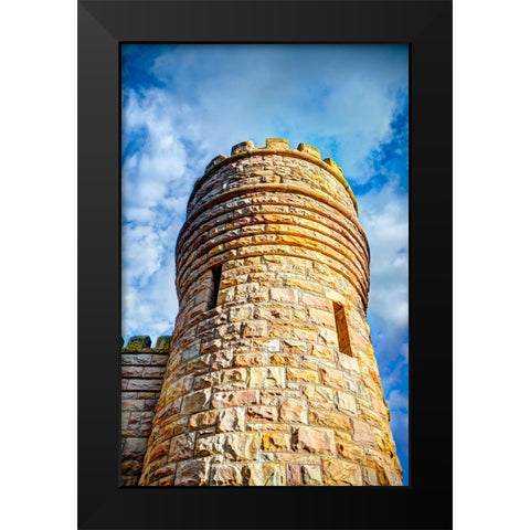 Point Park Tower 1 Black Modern Wood Framed Art Print by Lee, Rachel