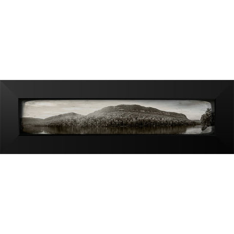 River Gorge 3 Old Photo Black Modern Wood Framed Art Print by Lee, Rachel