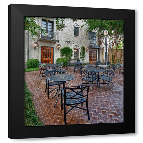 Scenic City 12 Black Modern Wood Framed Art Print by Lee, Rachel