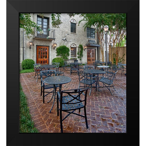 Scenic City 12 Black Modern Wood Framed Art Print by Lee, Rachel