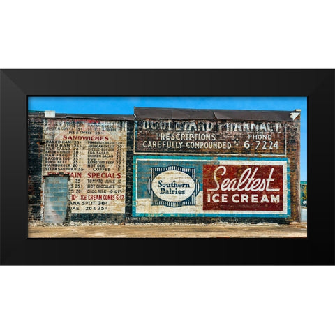 Scenic City 122 Black Modern Wood Framed Art Print by Lee, Rachel