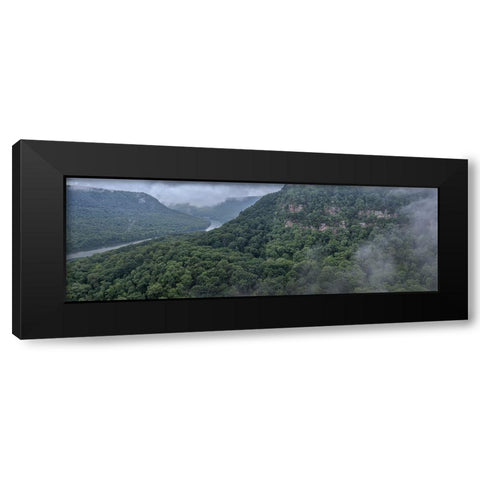 Scenic City 39 Black Modern Wood Framed Art Print by Lee, Rachel