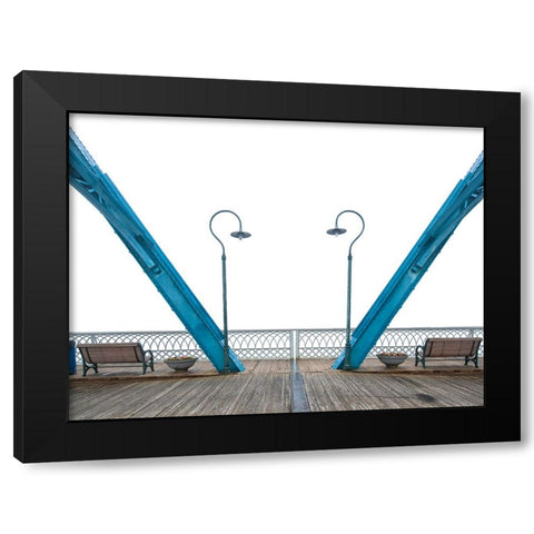 Scenic City 80 Horizontal Black Modern Wood Framed Art Print by Lee, Rachel