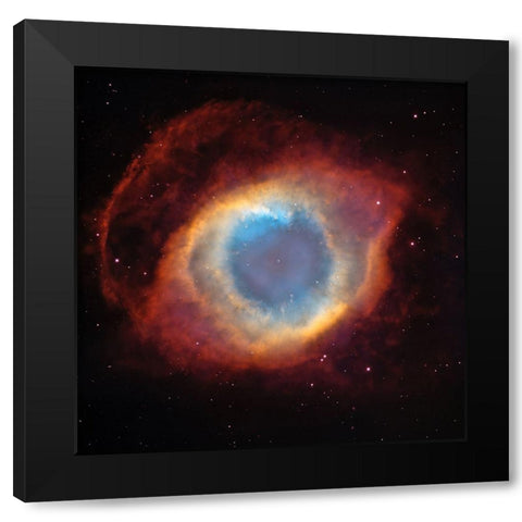 Sky 1 Black Modern Wood Framed Art Print with Double Matting by Lee, Rachel