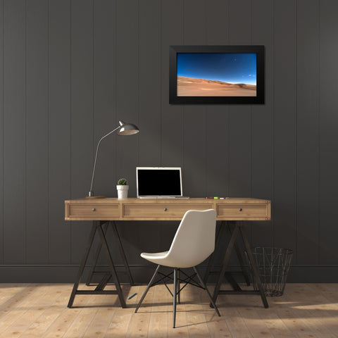 Sky 10 Black Modern Wood Framed Art Print by Lee, Rachel