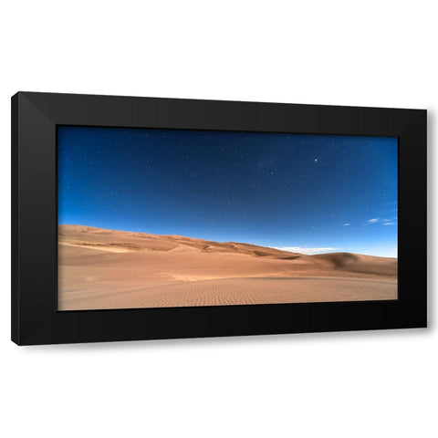 Sky 10 Black Modern Wood Framed Art Print with Double Matting by Lee, Rachel