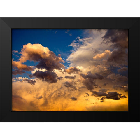 Sky 11 Black Modern Wood Framed Art Print by Lee, Rachel