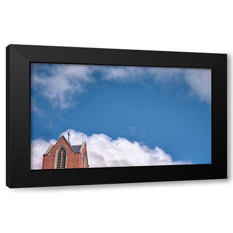Steeple 1 Black Modern Wood Framed Art Print by Lee, Rachel