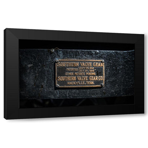 Train Detail 7 Black Modern Wood Framed Art Print with Double Matting by Lee, Rachel