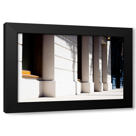 Light and Shadow Black Modern Wood Framed Art Print with Double Matting by Malone, Will