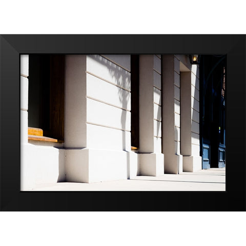 Light and Shadow Black Modern Wood Framed Art Print by Malone, Will