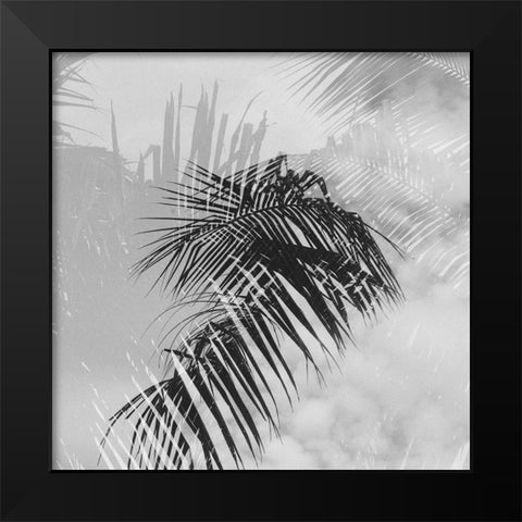 Palm 2 Black Modern Wood Framed Art Print by Malone, Will
