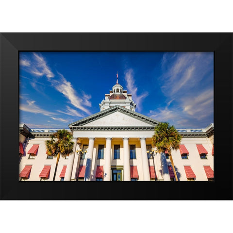 Capital Black Modern Wood Framed Art Print by Malone, Will
